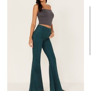 Flared corduroy jeans- Brand New